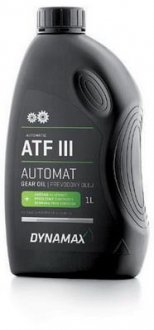 Масло трансмиссионное AUTOMATIC ATF III (1L) Dynamax 501622