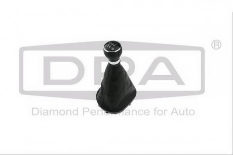 Ручка КПП с пыльником черный 5 ступ VW Caddy (04-11),Touran (03-05) Dpa 77111036002