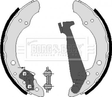 Колодки тормозные BORG & BECK BBS6213 (фото 1)