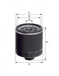 Масляний фільтр Uniflux filters XO450 (фото 1)