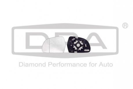 Элемент зеркальный правый с подогревом хром Skoda Octavia (04-13)/Audi A3 (03-12),A4 (07-15),A6 (04-11),A8 (03-10),Q3 (11-) Dpa 88570861402