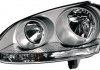HELLA VW Фара основная галоген с мотором,без ламп H7/H7 PY21W W5W прав.Golf V,Jetta III 04- 1EG 247 007-581