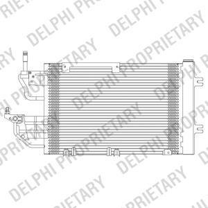 OPEL Радіатор кондиционера Astra H,Zafira B Delphi TSP0225616 (фото 1)