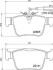 Тормозные колодки дисковые BREMBO P23 180 (фото 1)
