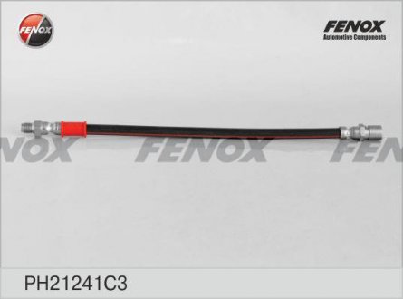 Шланг тормозной ГАЗ 2410 передний L=378мм инд.уп. FENOX PH21241C3 (фото 1)