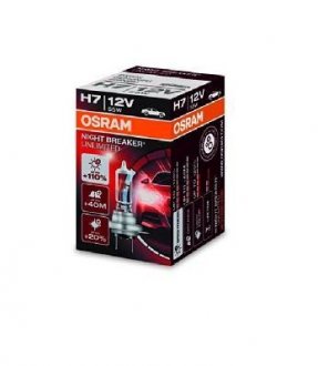 Лампа галогенна Night Breaker Unlimited +110% H7 12V 55W OSRAM 64210NBU (фото 1)