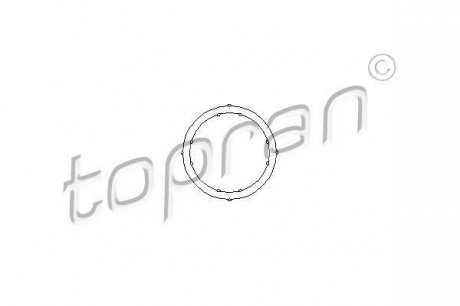 Прокладка фланця охолоджувальної рідини TOPRAN / HANS PRIES 100 721 (фото 1)