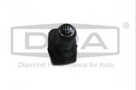 Ручка КПП с пыльником черный 5 ступ VW Bora (98-05),Golf (07-14)/Seat Leon (99-06) Dpa 77110004302
