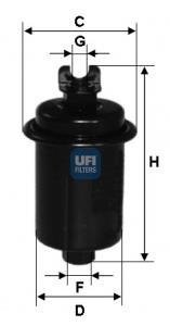 Фильтр топливный UFI 3162800