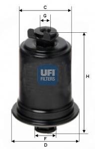 Фильтр топливный UFI 3154600 (фото 1)