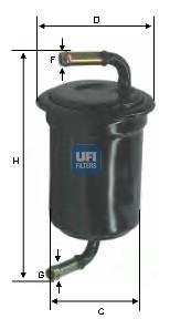 Фільтр паливний UFI 3153300 (фото 1)