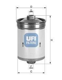 Фильтр топливный UFI 3153100 (фото 1)