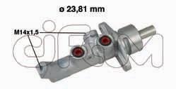 TOYOTA Главный гальмівний циліндр (торм установка Bosch, з ESP) AVENSIS 03-08, COROLLA 05-09 CIFAM 202-648 (фото 1)
