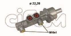 OPEL Главный гальмівний циліндр d=22.1mm Combo 04-11,CORSA C 03-09 CIFAM 202-538