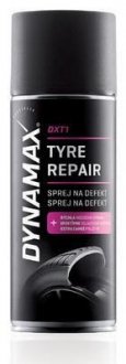 Средство для аварийного ремонта шин DXT1 TYRE REPAIR (400ML) Dynamax 606142