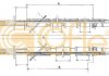 Трос ручника COFLE 10.560 (фото 1)