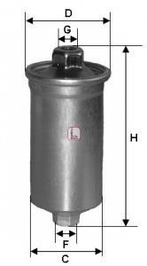 Фильтр топливный SOFIMA S1699B