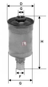 Фильтр топливный SOFIMA S1511B (фото 1)