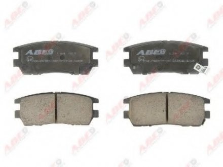 Колодки тормозные дисковые задние ABE C25005ABE (фото 1)