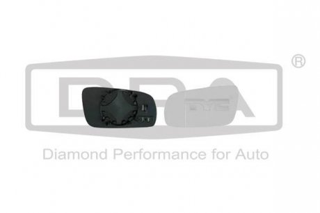Элемент зеркальный левый с обогревом Skoda Superb I (3U4) (01-08)/VW Passat (96-00,00-05)/Seat Ibiza II (6K1) (93-02) Dpa 88570369002 (фото 1)