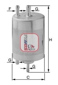 Фільтр паливний SOFIMA S 1958 B (фото 1)