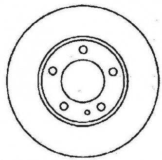 Тормозной диск задний BMW 3 / Hyundai Veloster Jurid 561552JC (фото 1)
