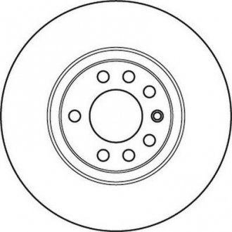 Тормозной диск передний OPEL ASTRA/CORSA/MERIVA/VECTRA/ZAFIRA SAAB 9-5 Jurid 562240JC (фото 1)