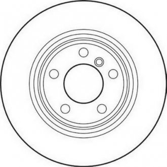 Тормозной диск задний BMW X5 Jurid 562135JC (фото 1)