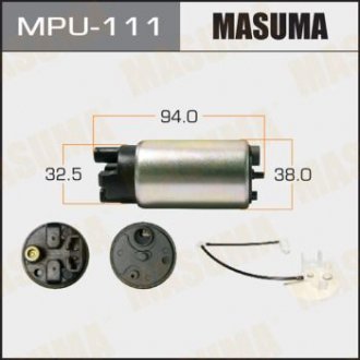 Бензонасос электрический (+сеточка) Toyota MASUMA MPU111