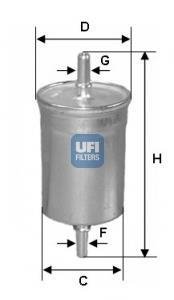 Фильтр топливный UFI 3183500 (фото 1)