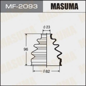 Пильовик ШРУСу зовнішнього Nissan Primera (-01) MASUMA MF2093