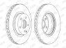 Тормозной диск передний MERCEDES-BENZ CLS/E SAAB 9-3 Jurid 562386JC1 (фото 1)