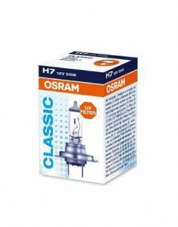 Лампа галогенна H7 12V 55W OSRAM 64210CLC