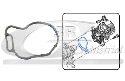 Прокладання вакуумного насоса Renault Kangoo 1.9D 03.97- 3RG 82688