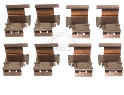 Монтажний к-кт гальм. колодок AUDI; CITRIEN; FIAT; OPEL; PEUGEOT; SKODA; TOYOTA (ABS) A.B.S. 1298Q