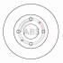 Диск тормозной передний, (221mm) SUBARU Libero 1.2 86-00 A.B.S. 16635 (фото 1)
