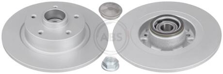 Тормозной диск зад. Megane III/Scenic III/Fluence 08- (с подшипником) (274*11*86) A.B.S. 18160C