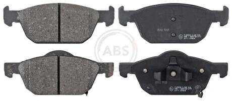 Гальмівні колодки дискові (1 к-т) A.B.S. 35002