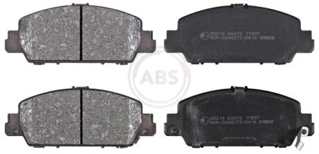 Гальмівні колодки дискові (1 к-т) A.B.S. 35014