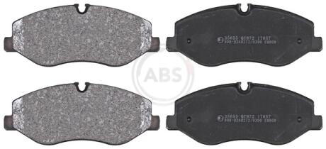 Тормозные колодки дисковые A.B.S. 35055