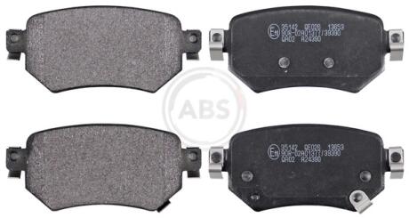 Тормозные колодки дисковые A.B.S. 35142