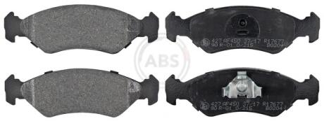 Колодки гальмівні Ford Fiesta 1.3-1.8D 89-95- /Mazda A.B.S. 36707