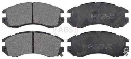 Тормозные колодки дисковые (1 к-т) A.B.S. 36720