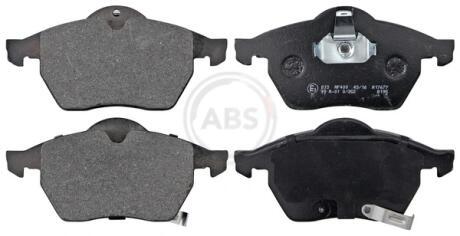 Тормозные колодки дисковые (1 к-т) A.B.S. 37116
