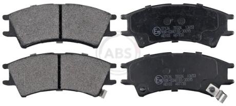 Тормозные колодки дисковые (1 к-т) A.B.S. 37126