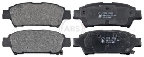 Колодки тормозные задн. Estima/Previa/Avensis 00-06 A.B.S. 37228