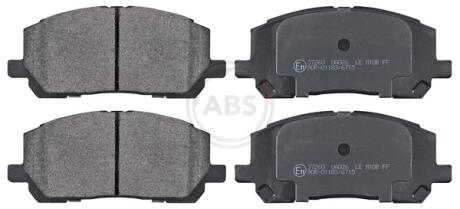Тормозные колодки Lexus ES300,Toyota Avensis,Camry,Carina A.B.S. 37260
