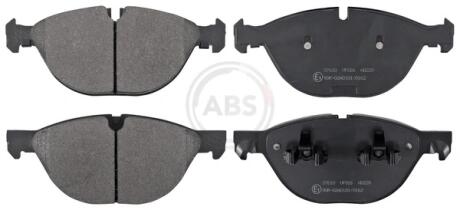 Тормозные колодки дисковые (1 к-т) A.B.S. 37610