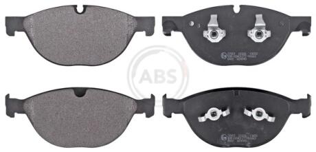 Тормозные колодки дисковые A.B.S. 37807