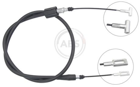 Трос ручного тормоза зад. Daily 06- (1414/1060) A.B.S. K19844
